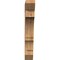 Ekena Millwork Balboa Slat Smooth Bracket, Western Red Cedar, 3 1/2"W x 20"D x 24"H BKT04X20X24BOA06SWR - alternate 4